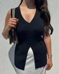 TOP EN MAILLE