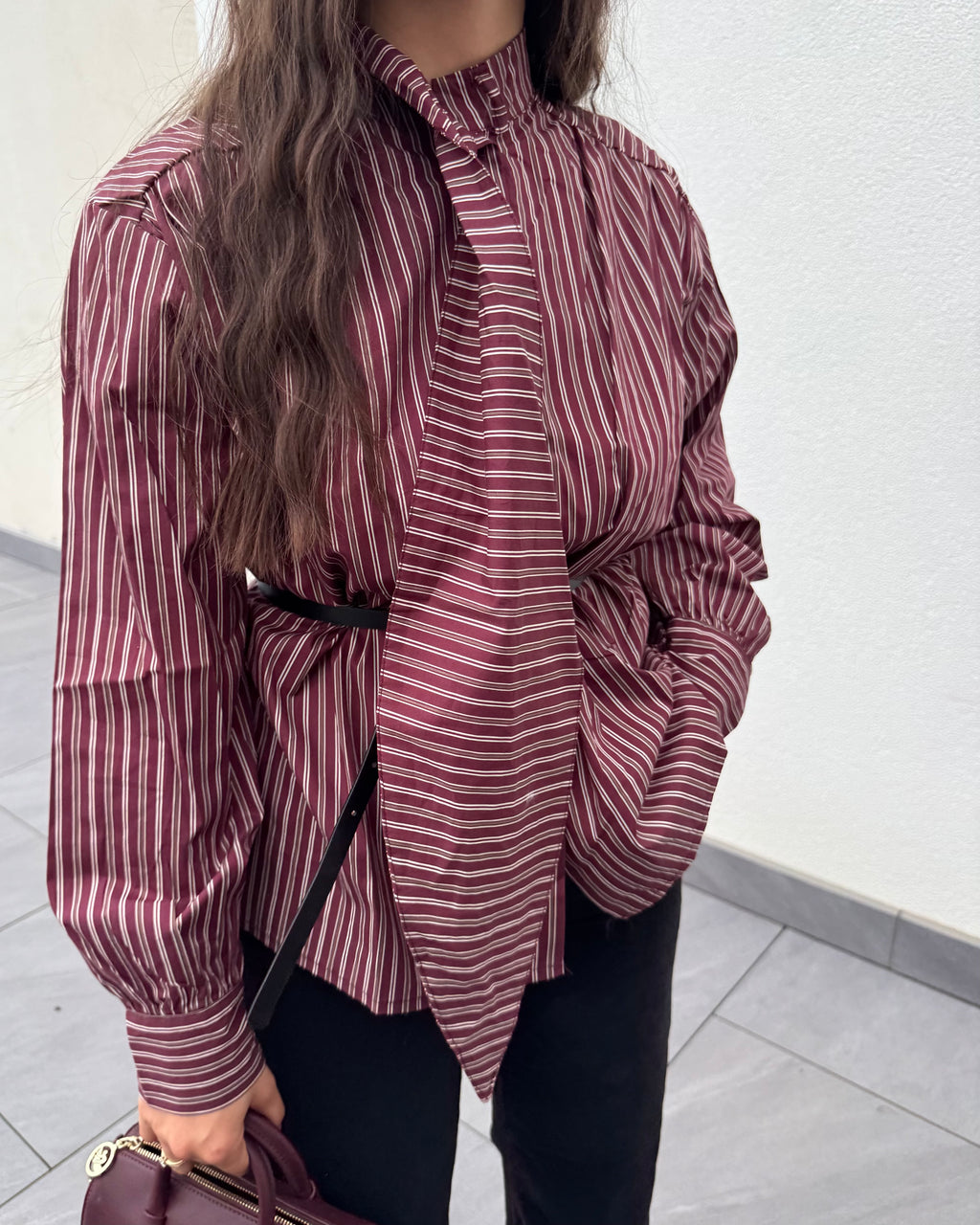 CHEMISE À RAYURES