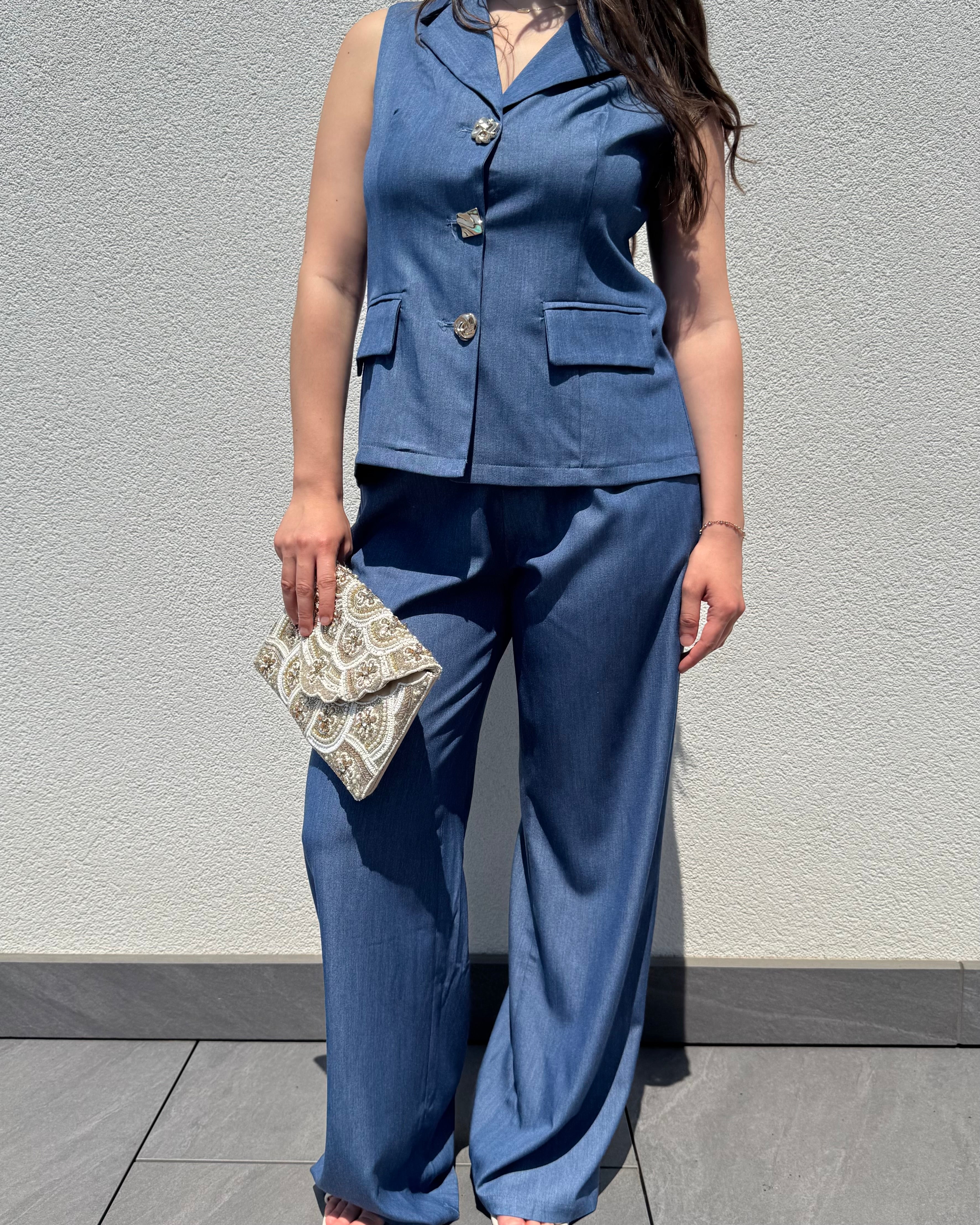 ENSEMBLE JEAN A BIJOUX